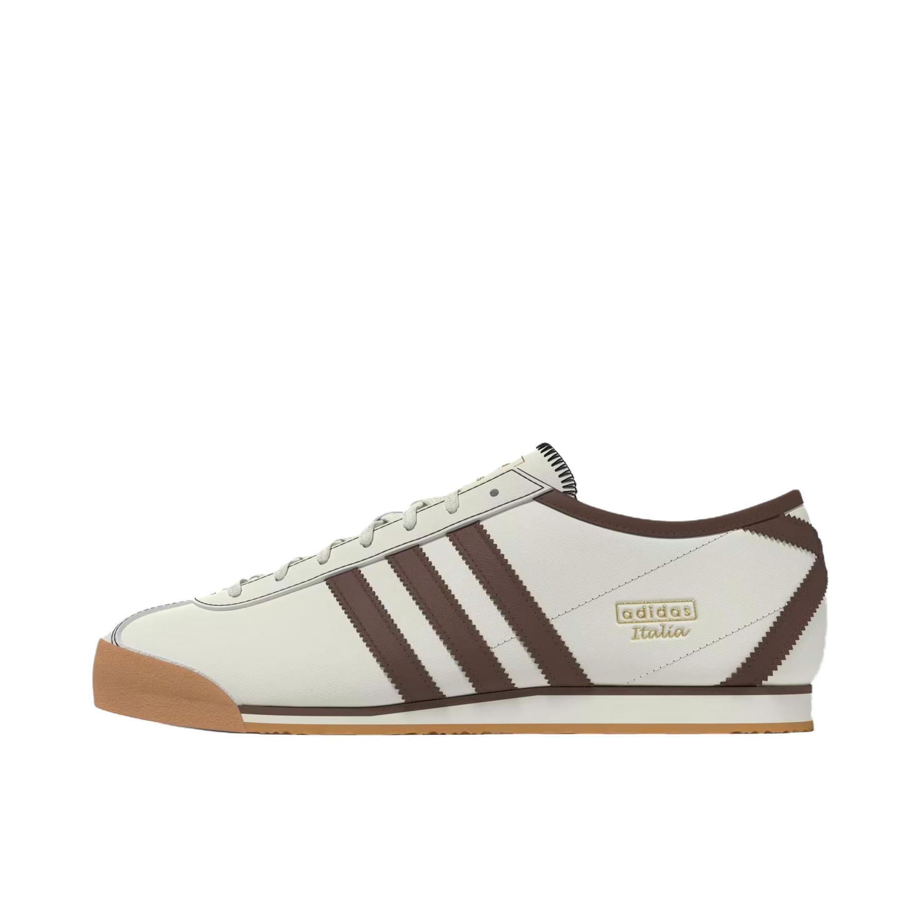 推荐商品：adidas Originals Italia 70s 跑鞋 耐磨低帮休闲舒适 白色
