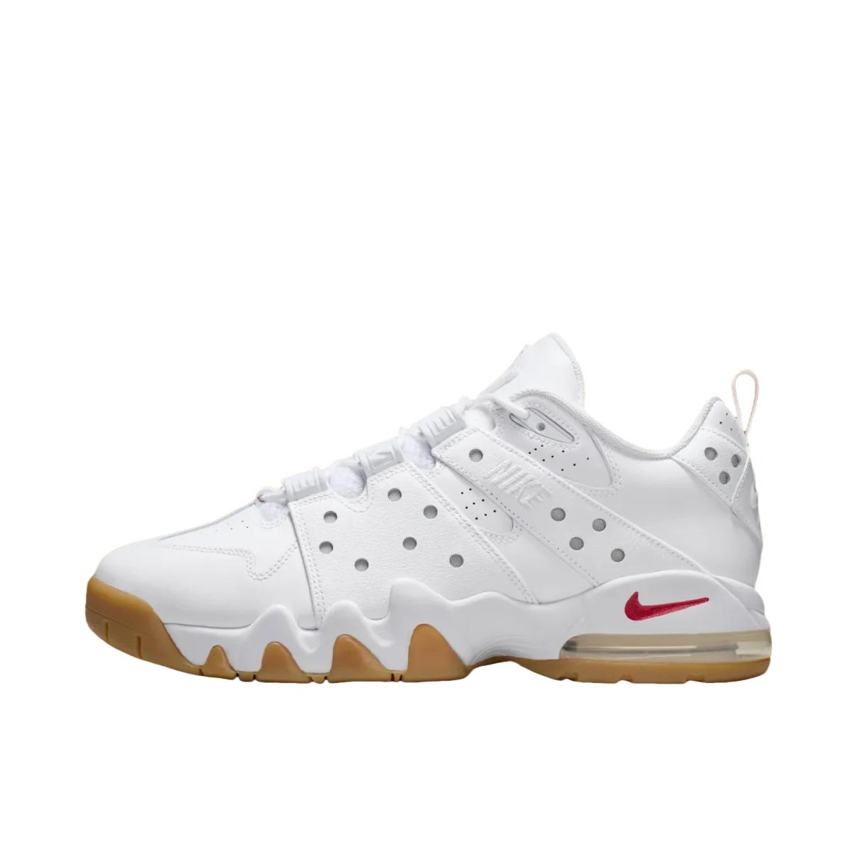 推荐商品：Nike Air Max2 CB 94 耐磨防滑 减震 百搭潮流 圆头 支撑 合成革 复古 篮球鞋 Supreme联名/白色