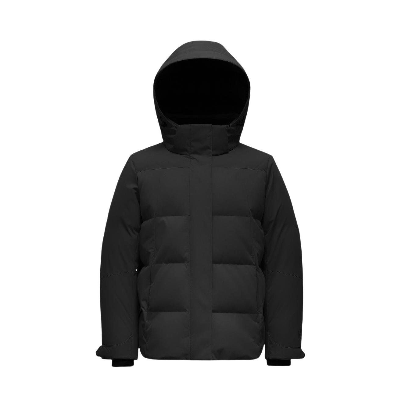 推荐商品：YUGIFTS/羽物 柔软连帽保暖长袖羽绒服 女装 UY259027W7 黑