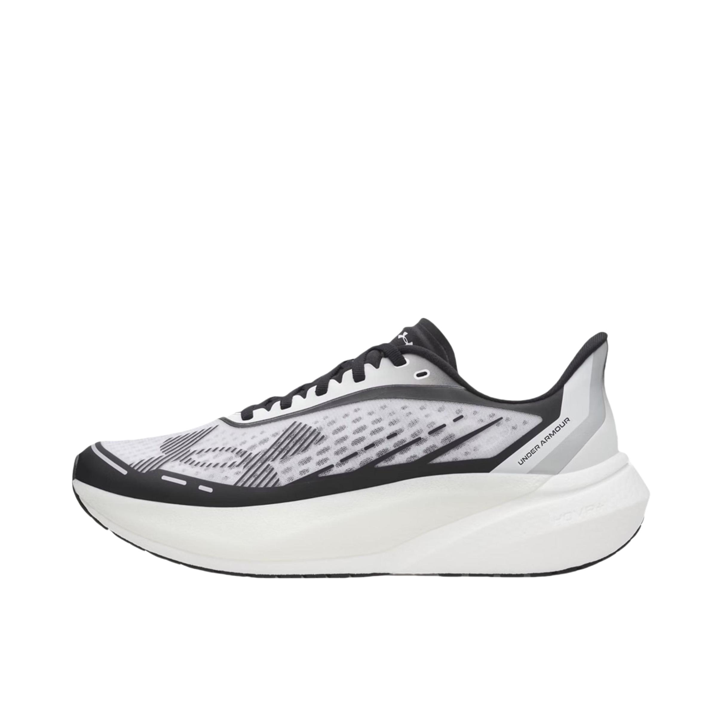 推荐商品：Under Armour/安德玛 Velociti Distance 跑鞋 时尚舒适潮流透气贴合回弹马拉松支撑 白色/黑色