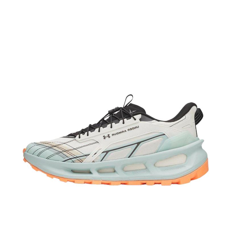 推荐商品：Under Armour/安德玛 Explor Trail 运动休闲鞋 防滑耐磨系带情侣缓震 峰顶白