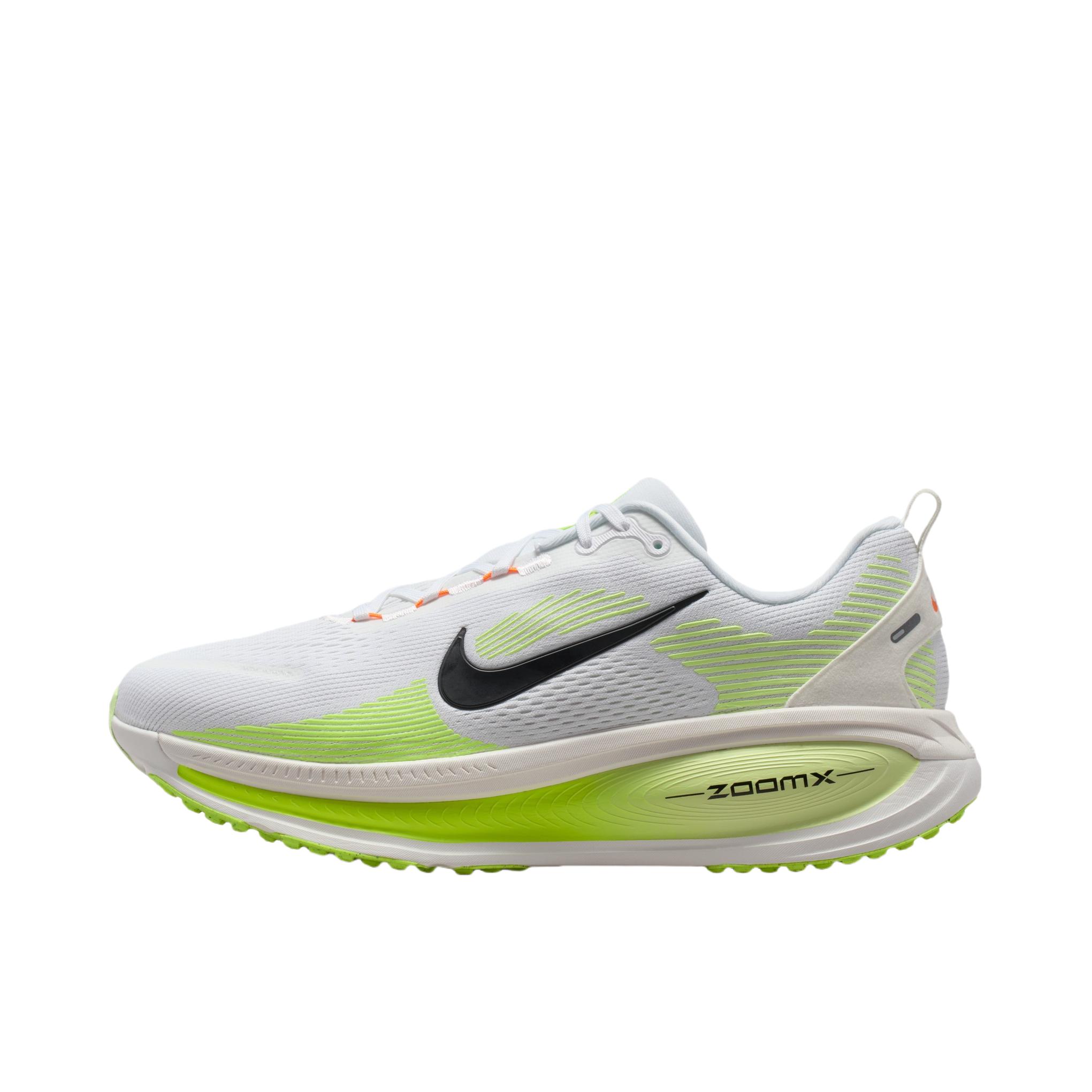 推荐商品：Nike Vomero 18 跑鞋 减震防滑低帮厚底训练轻便短跑贴合防水 宽版/白色/黑色/荧光黄/微黄绿/山峰白/荷兰橙