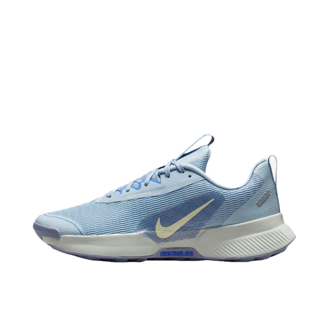 推荐商品：Nike Juniper Trail 3 跑鞋 系带健步橡胶防滑耐磨舒适缓震轻便透气时尚百搭支撑短跑 男款/天空蓝