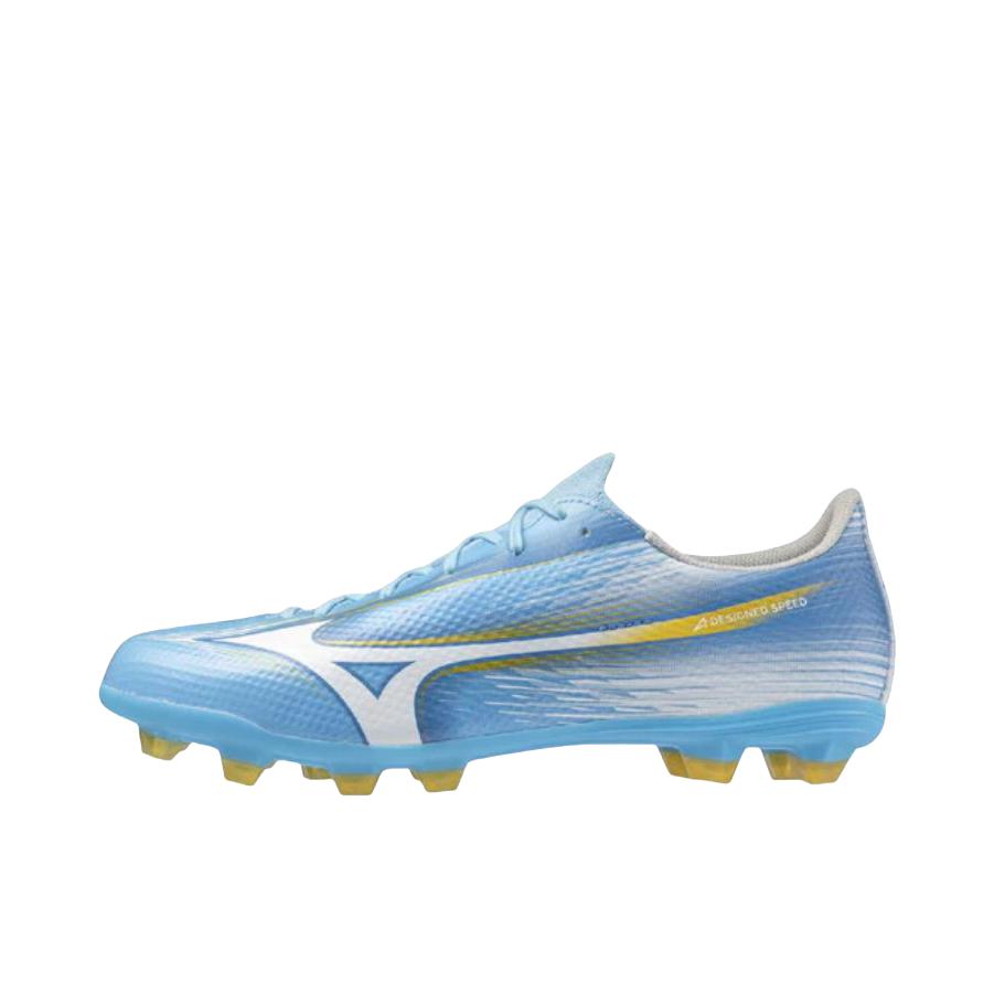 推荐商品：Mizuno/美津浓 阿尔法α III FG 足球鞋 长钉系带防滑耐穿 天空蓝