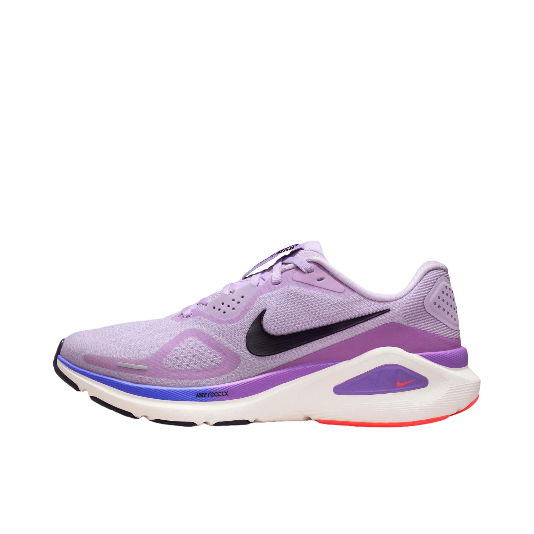 推荐商品：Nike Zoom Structure 26 跑鞋 百搭防滑回弹耐磨低帮泡绵贴合短跑 深紫色