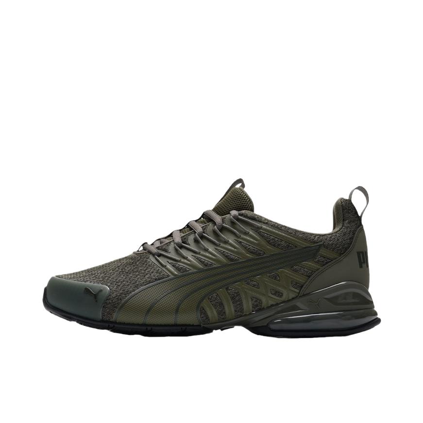 推荐商品：Puma/彪马 Voltaic Evo 耐磨减震 防滑轻便 透气网面 人造革 织物 跑鞋 墨绿色