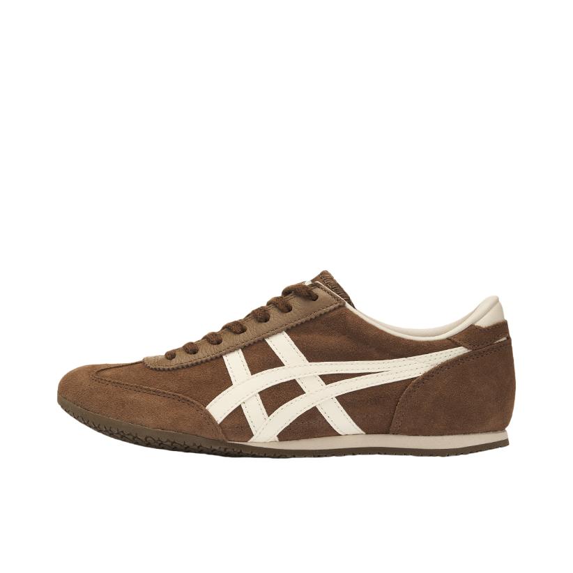 推荐商品：Onitsuka Tiger/鬼塚虎 MACHU RACER 运动休闲鞋 防滑耐磨低帮舒适百搭复古时尚 棕色