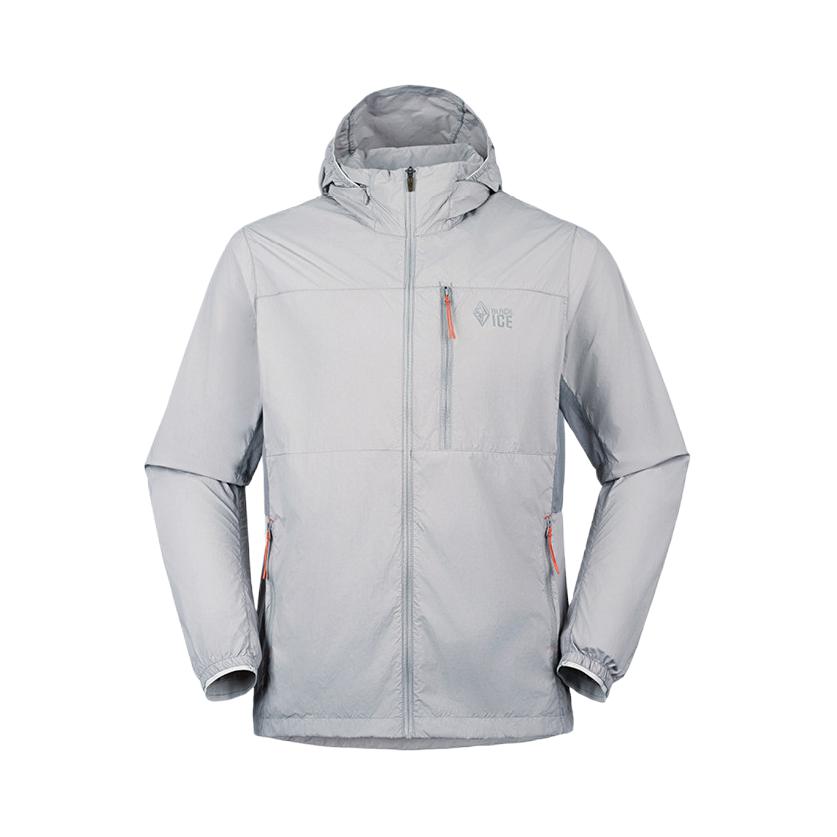 推荐商品：BLACKICE/黑冰 原纱薄款拉链长袖防晒衣 F8811MJ 远山灰