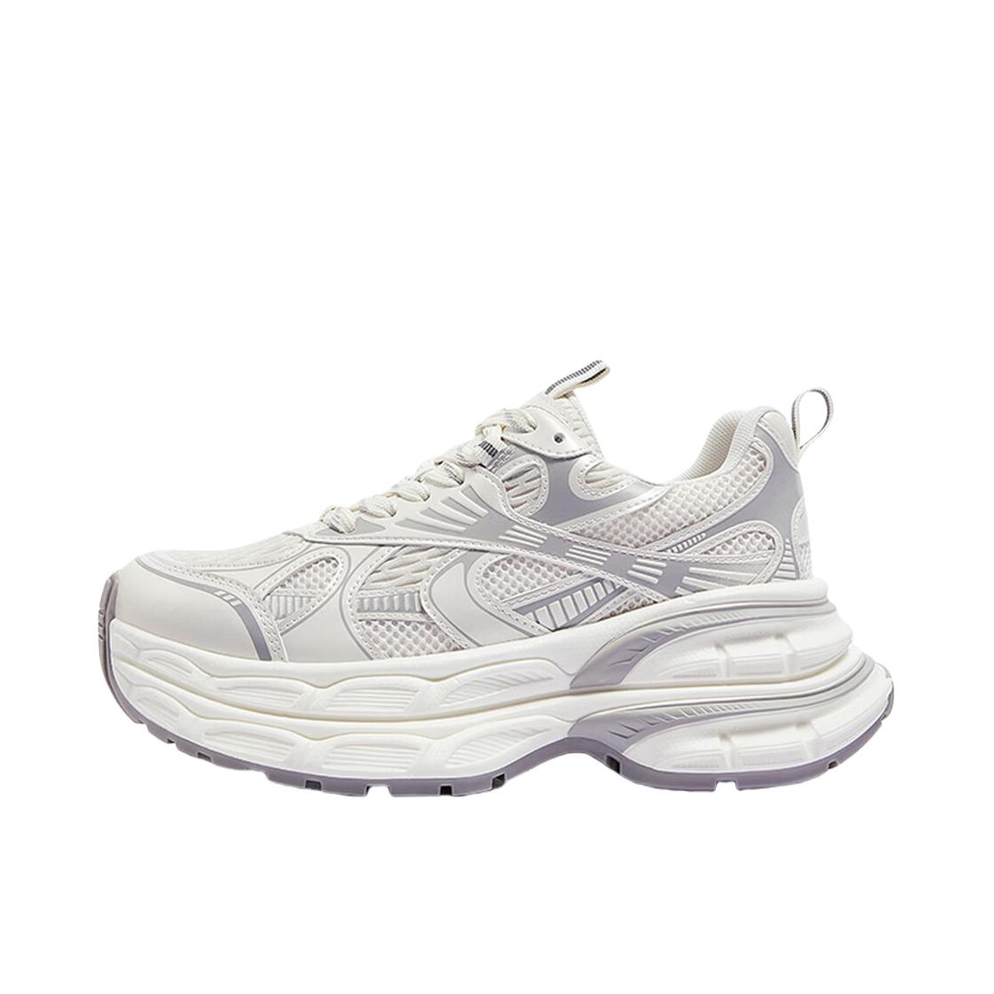 推荐商品：【迪丽热巴同款】 骆驼 银月 复古运动鞋 老爹鞋 厚底增高低帮网面软弹韩系甜酷户外 女款/珍珠白