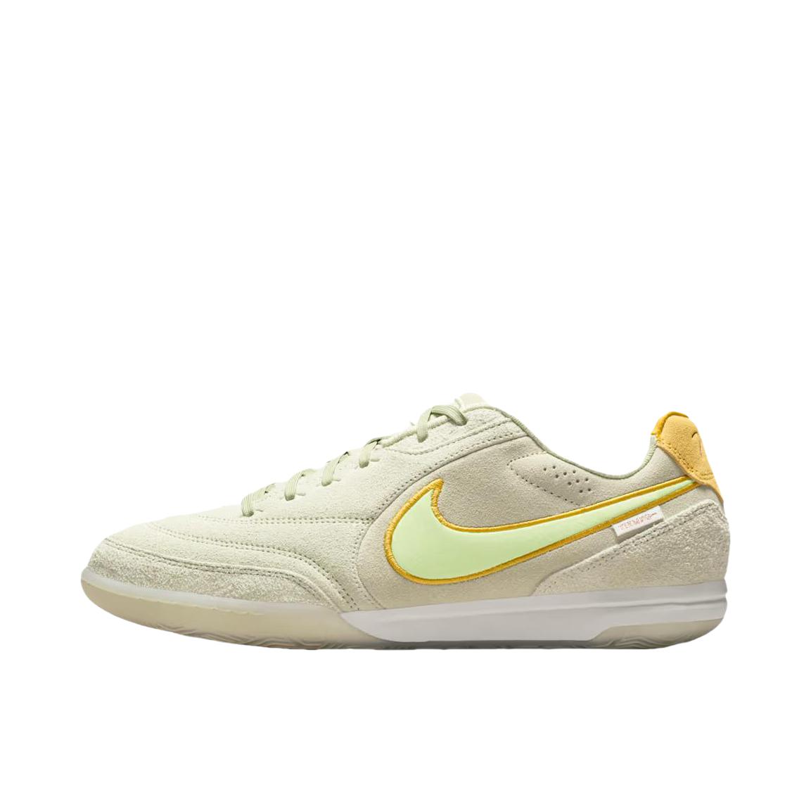 推荐商品：Nike Tiempo Streetgato LE IC 足球鞋 平底系带厚底圆头 橄榄绿