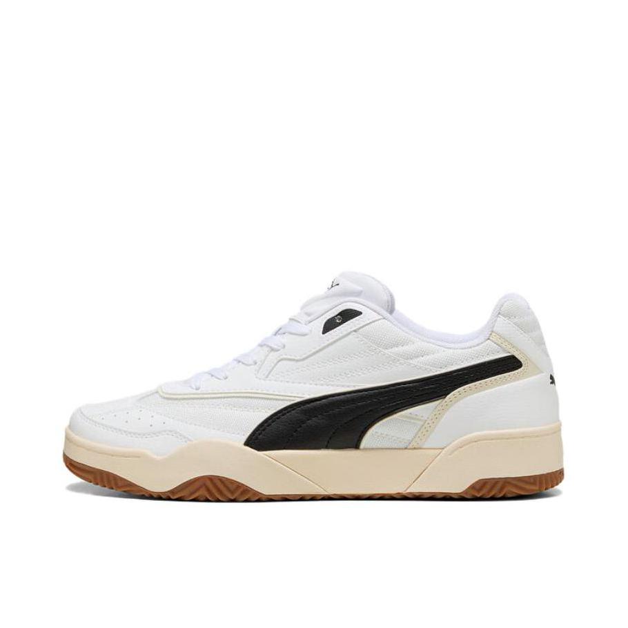 推荐商品：Puma/彪马 TIFOSI 运动休闲鞋 板鞋舒适透气时尚复古 米色/黑色