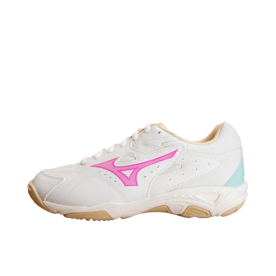 推荐商品：Mizuno/美津浓 SKY BLASTER 运动休闲鞋 舒适时尚耐磨防滑 青春白