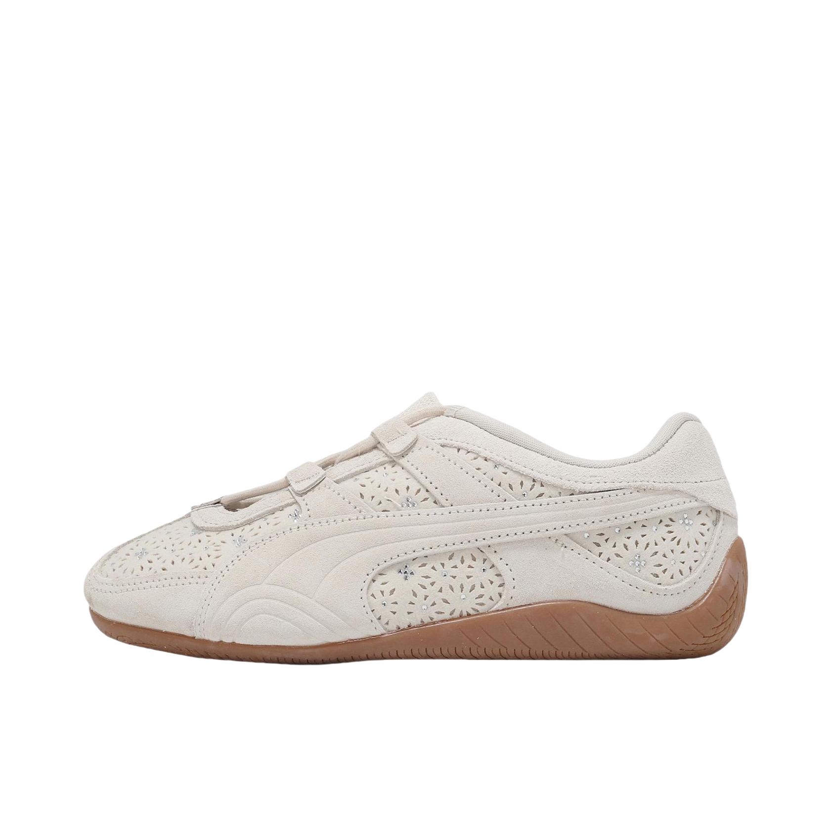 推荐商品：Puma/彪马 Speedcat Go 运动休闲鞋 平跟系带圆头贴合 米色