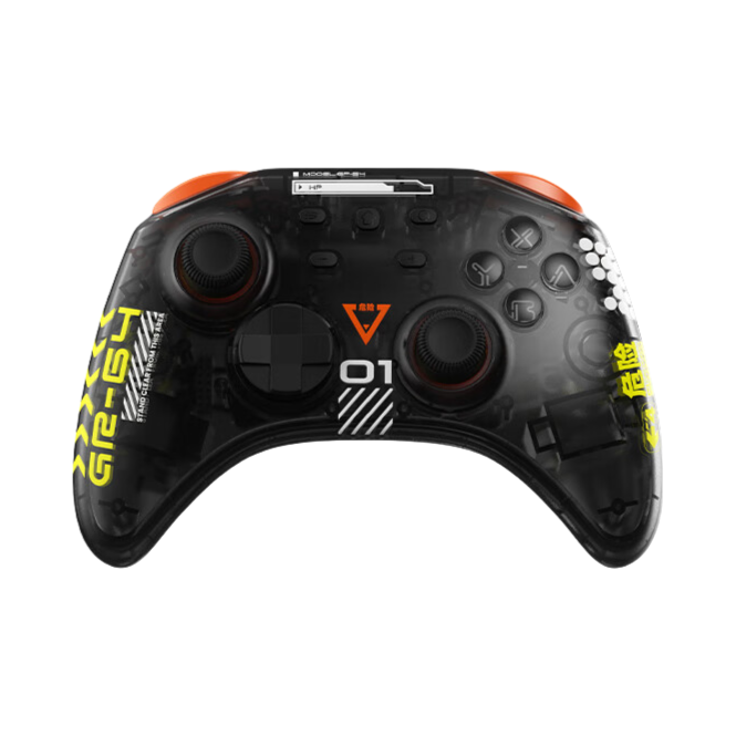 推荐商品：TITA TITA-2220 双模游戏手柄 蓝牙+有线连接 远程唤醒 双重振动 宏按键 赛博风 特斯拉