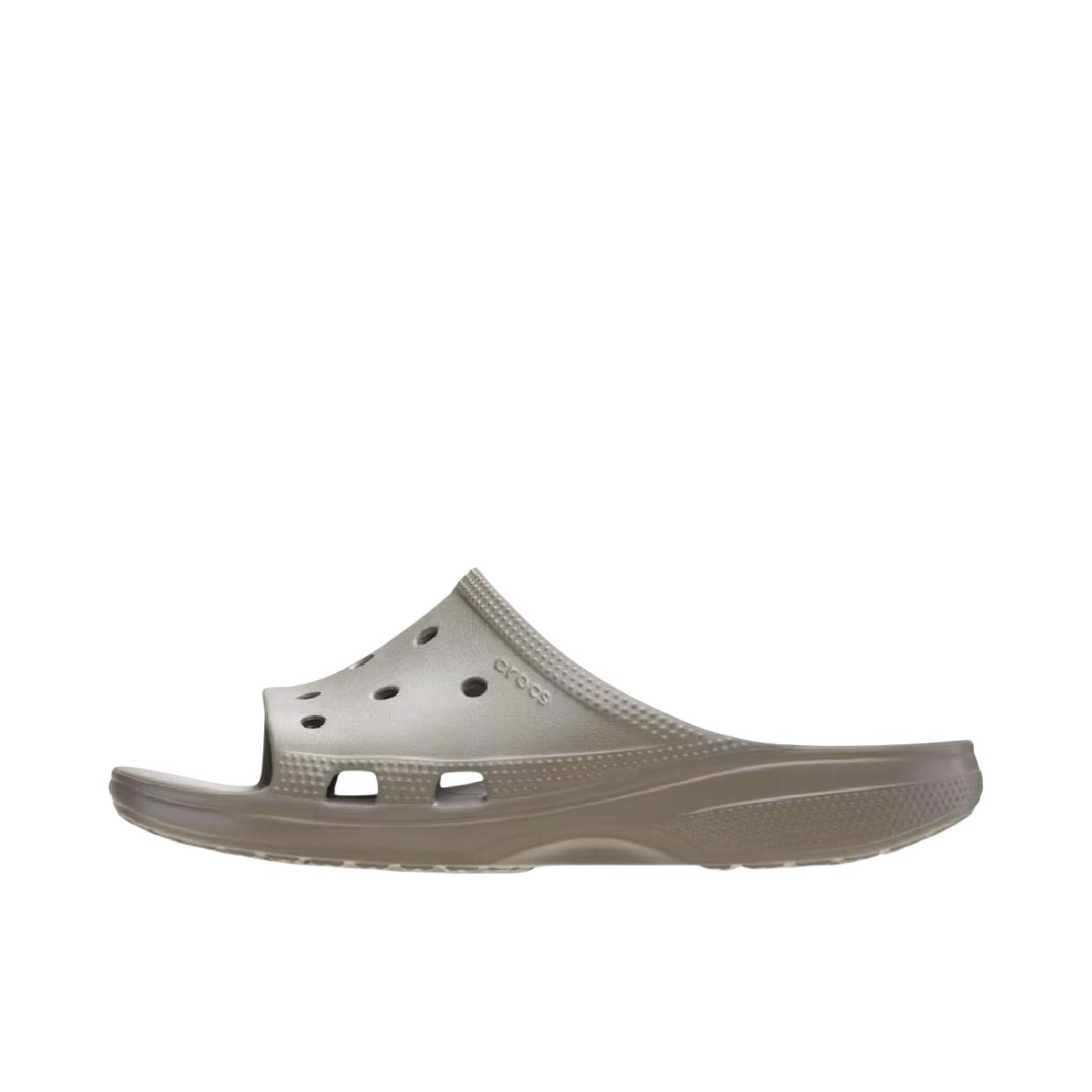 推荐商品：Crocs/卡骆驰 Classic Series 拖鞋 沙滩户外低跟休闲防磨一字套脚 211730 灰色