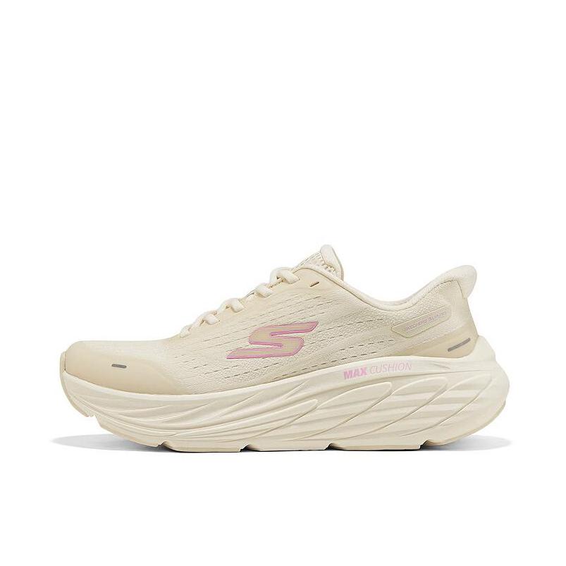 推荐商品：Skechers/斯凯奇 WOMEN'S GO 运动休闲鞋 厚底缓震防滑增高软底支撑一脚蹬轻便回弹 女款/自然色
