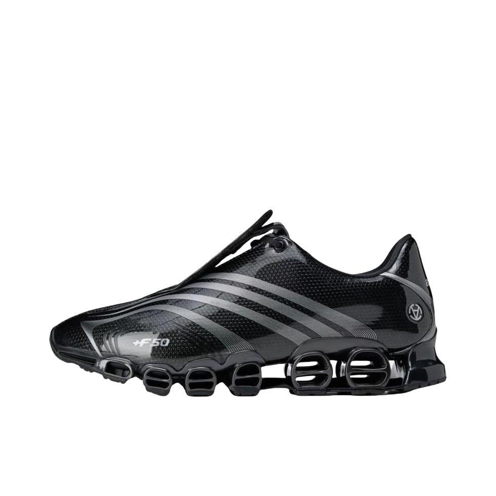 推荐商品：adidas F50 系列 Tunit 足球鞋 舒适耐磨防滑 Slam Jam联名/黑色/银色