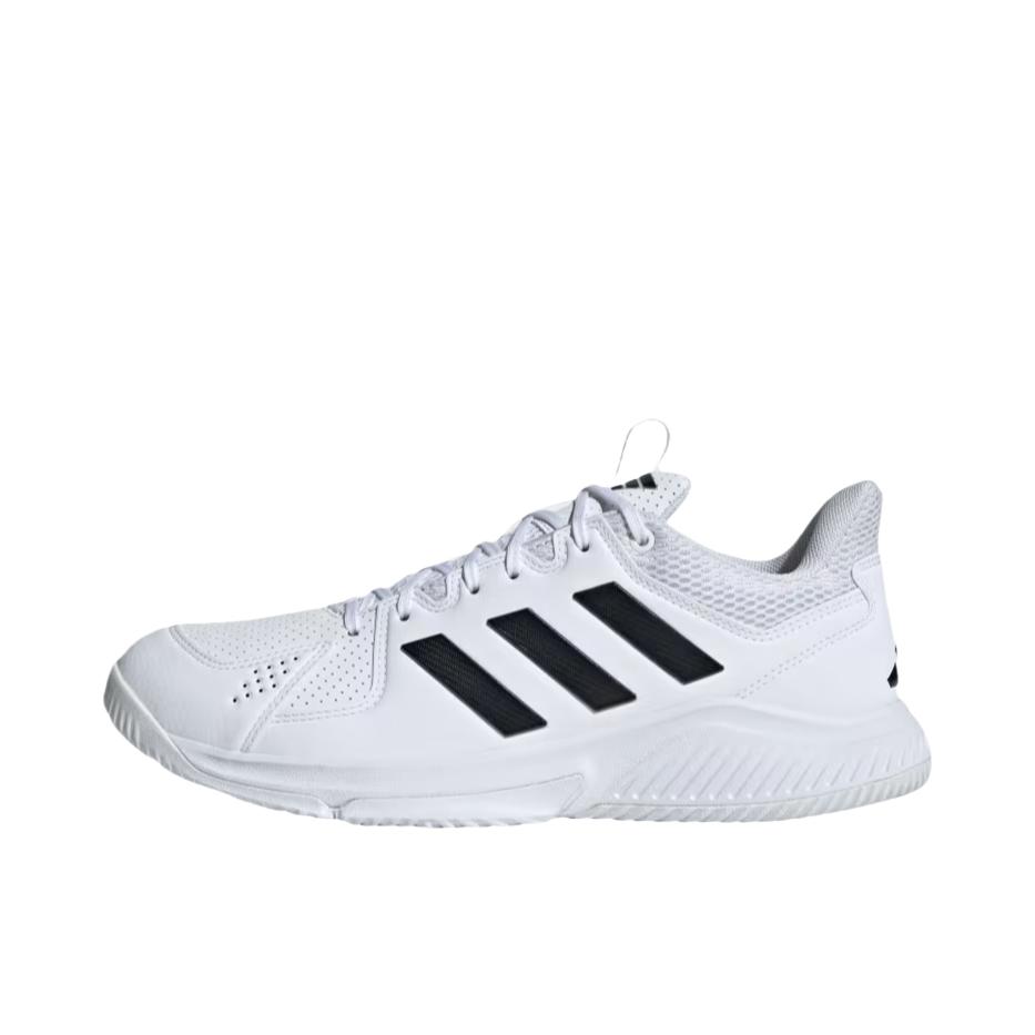 推荐商品：adidas Court Flight 训练鞋 百搭耐磨低帮舒适 云白色/核心黑