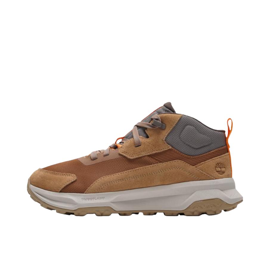 推荐商品：Timberland/添柏岚 MOTION LEDGE 户外休闲鞋 系带圆头厚底舒适 棕色