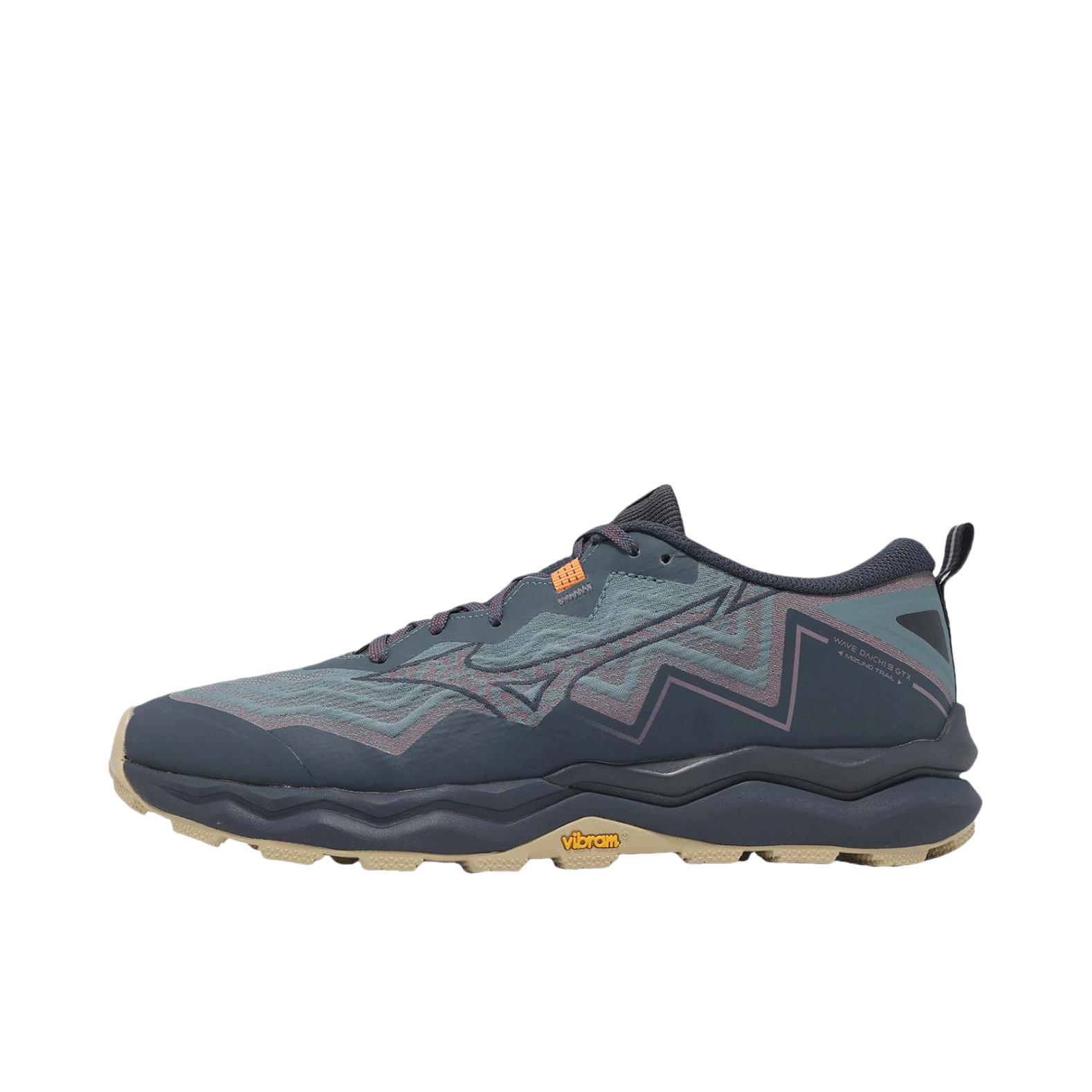 推荐商品：Mizuno/美津浓 Wave Daichi 9 百搭 防滑 透气 轻便 跑鞋 藏蓝色