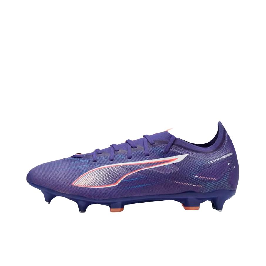 推荐商品：Puma/彪马  ULTRA 5 PLAY MG  短钉 人造草 防滑耐磨 舒适 低帮 钉鞋 支撑 胶质  足球鞋 深紫色/红色