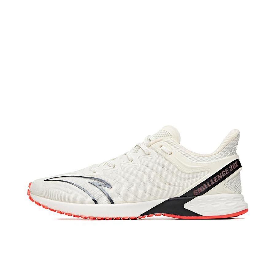 推荐商品：安踏 Challenge100 跑鞋 11945563 白色/橙色 