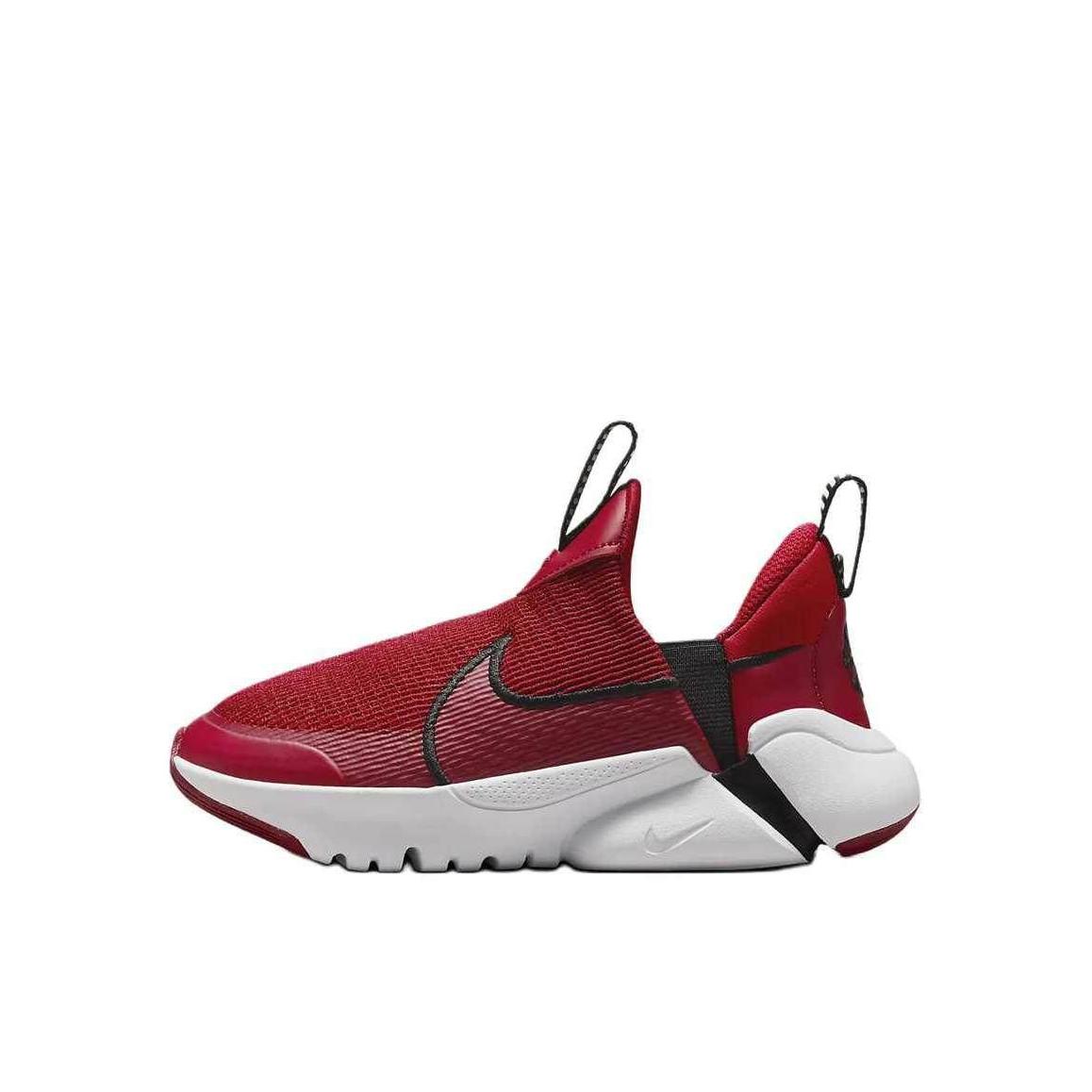 推荐商品：Nike Flex Plus 2 防滑耐磨 舒适减震 网面透气 百搭 运动鞋儿童 小童/红色/白色