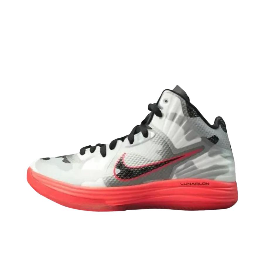 推荐商品：Nike Lunar Hypergamer 减震 篮球鞋 白色/红色