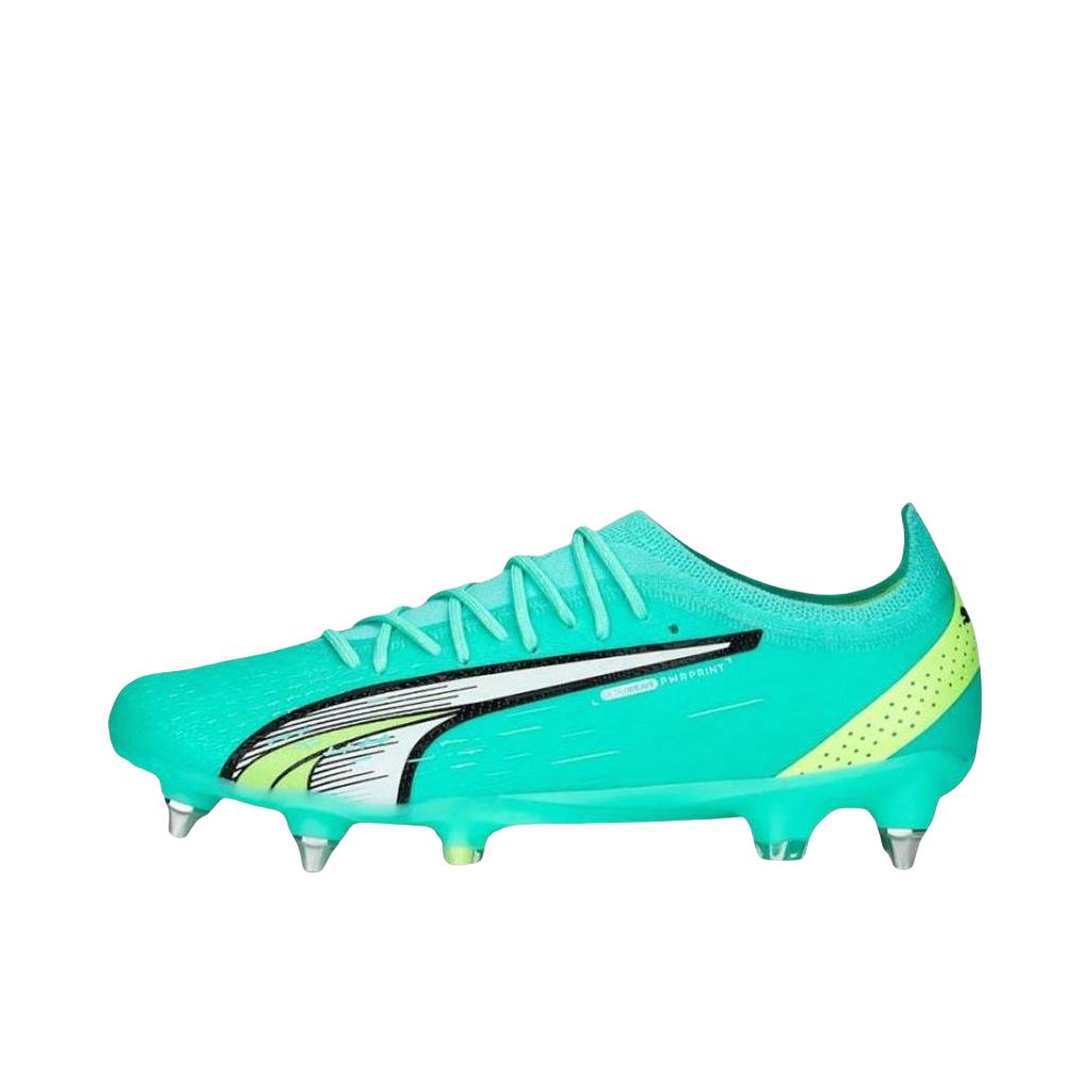 推荐商品：Puma/彪马 Ultra Ultimate SG 金属长钉 防滑耐磨 足球鞋 女款/绿色 
