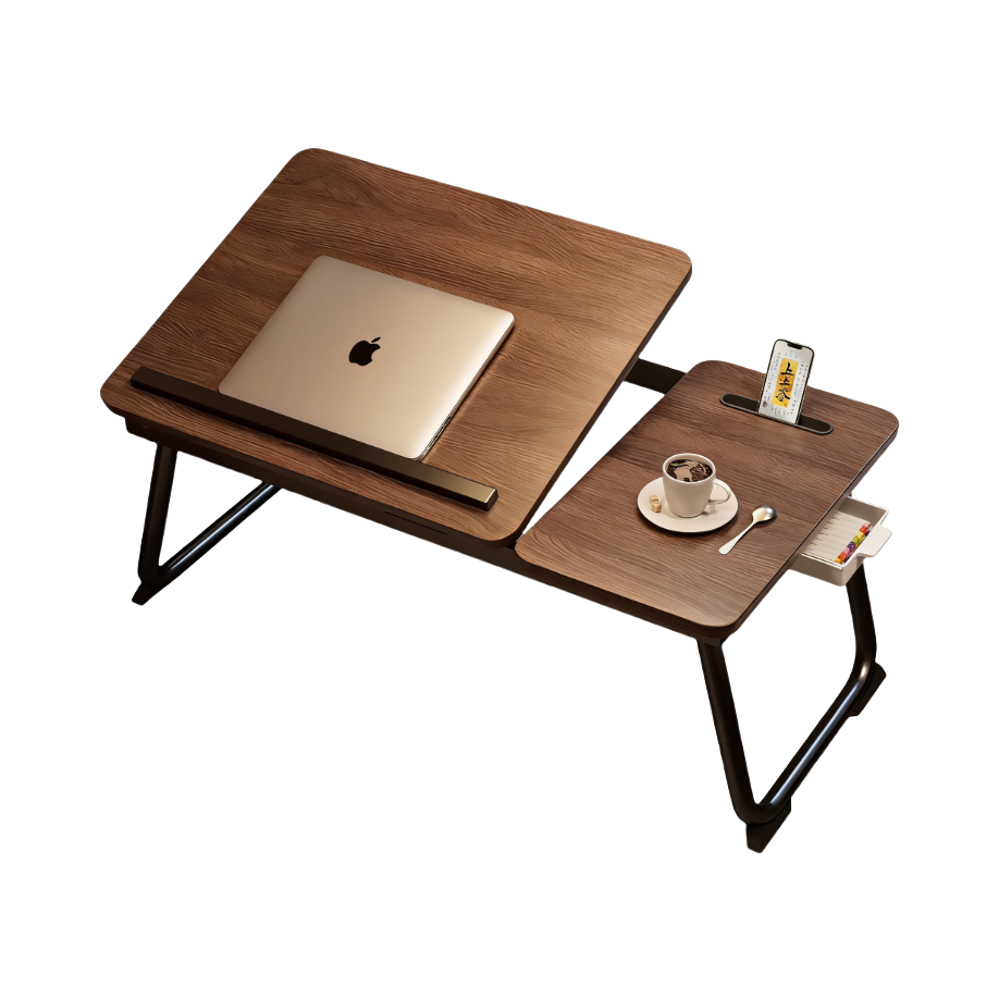 推荐商品：赞弥 升级款 可调节折叠 笔记本膝上桌