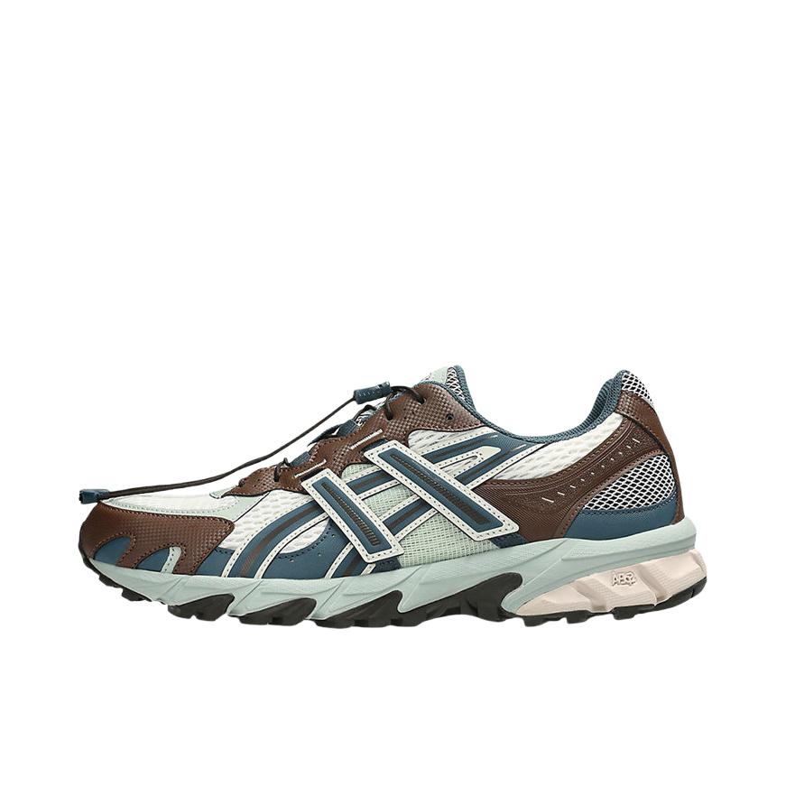 推荐商品：Asics/亚瑟士 Gel-Sonoma TR62 跑鞋 厚底训练时尚舒适人造革 白色/棕色