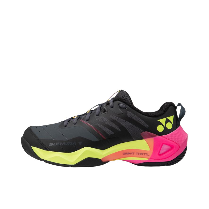 推荐商品：YONEX/尤尼克斯 Subaxia GT 羽毛球鞋 透气耐磨厚底轻量减震防滑 深灰色