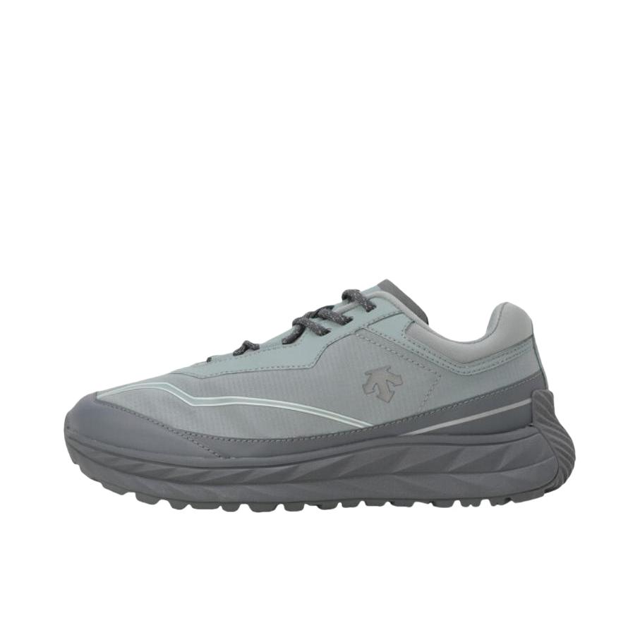 推荐商品：DESCENTE/迪桑特 Terrain D 柔软 防滑 耐磨 低帮 运动休闲鞋 灰色/绿色