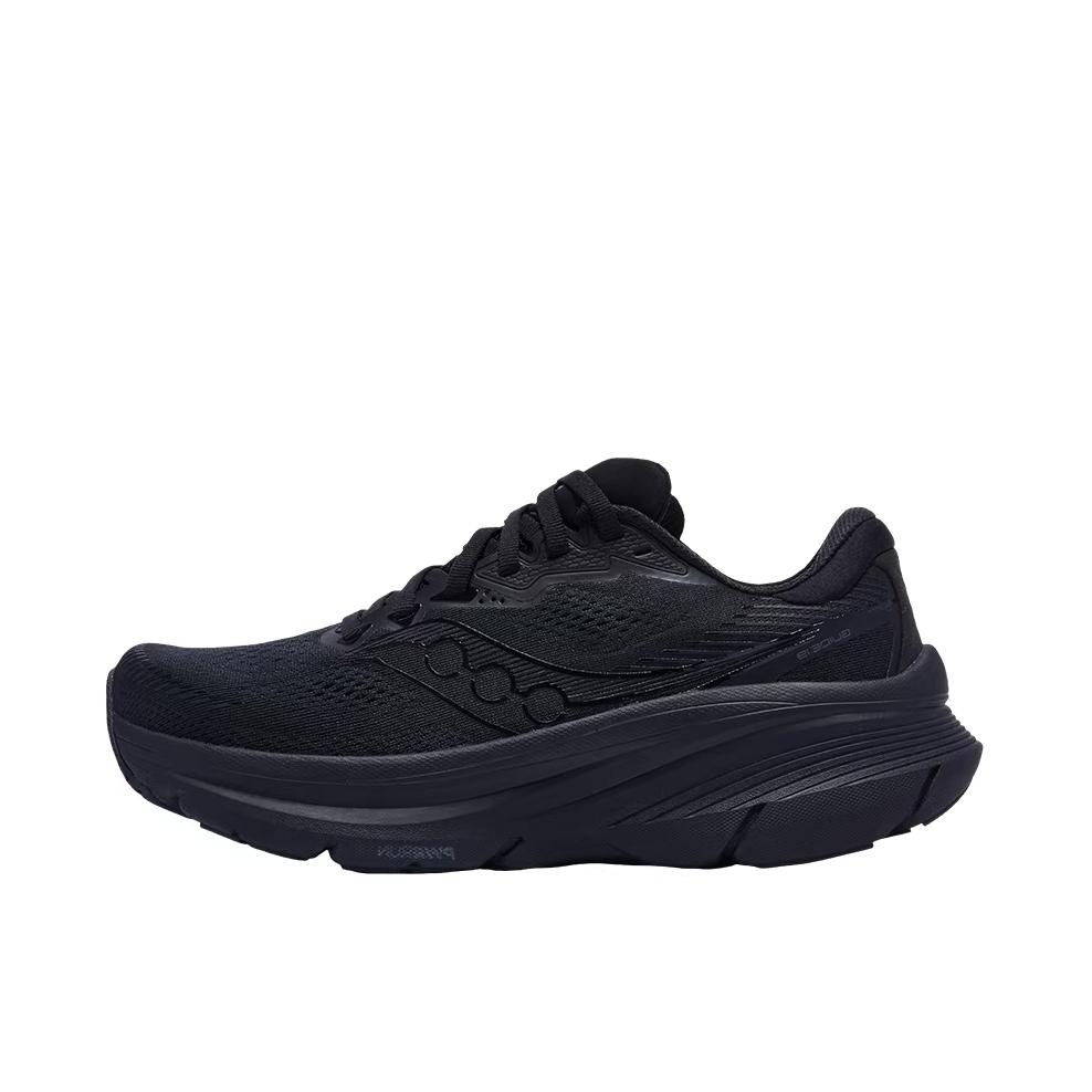 推荐商品：Saucony/索康尼 GUIDE 向导19 跑鞋 慢跑训练稳定缓震轻便 黑色
