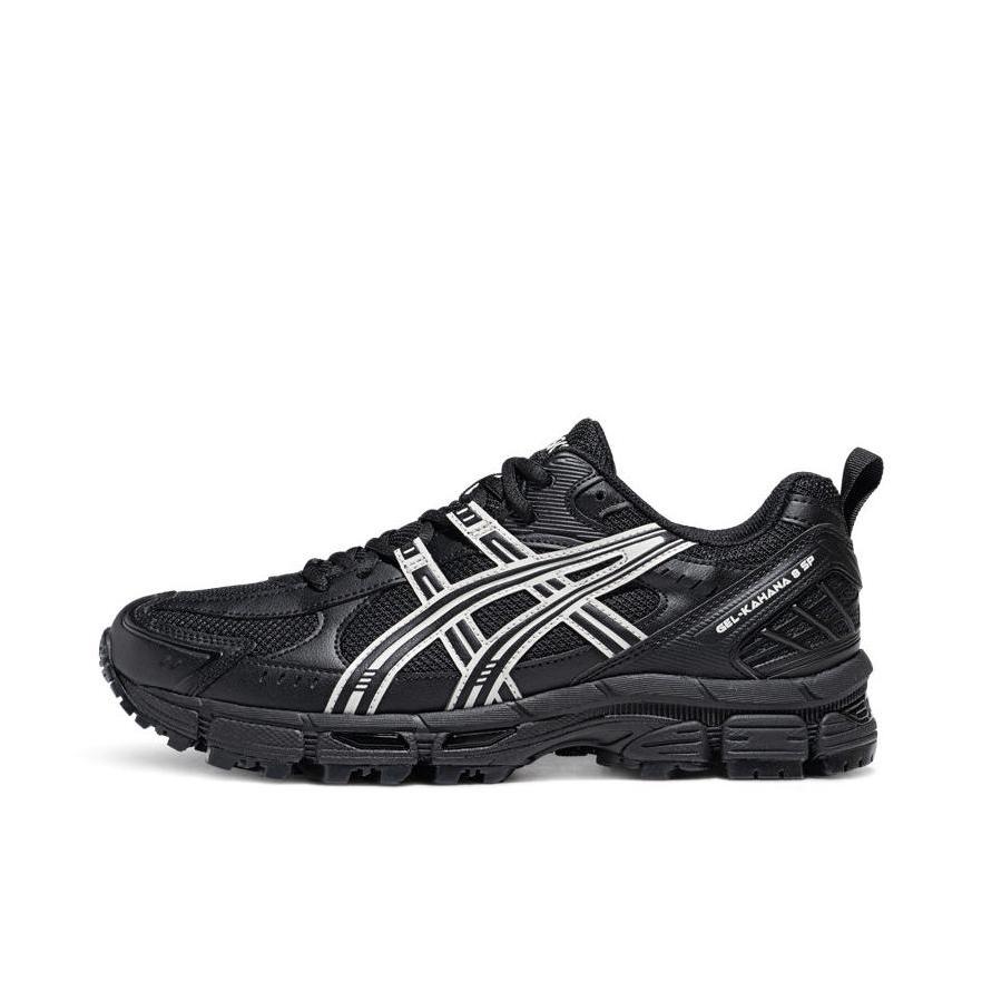 推荐商品：Asics/亚瑟士 Gel-Kahana 8 SP 越野跑鞋 缓震透气防滑耐磨系带舒适百搭织物合成革抓地回弹公路短跑 女款/黑色/白色