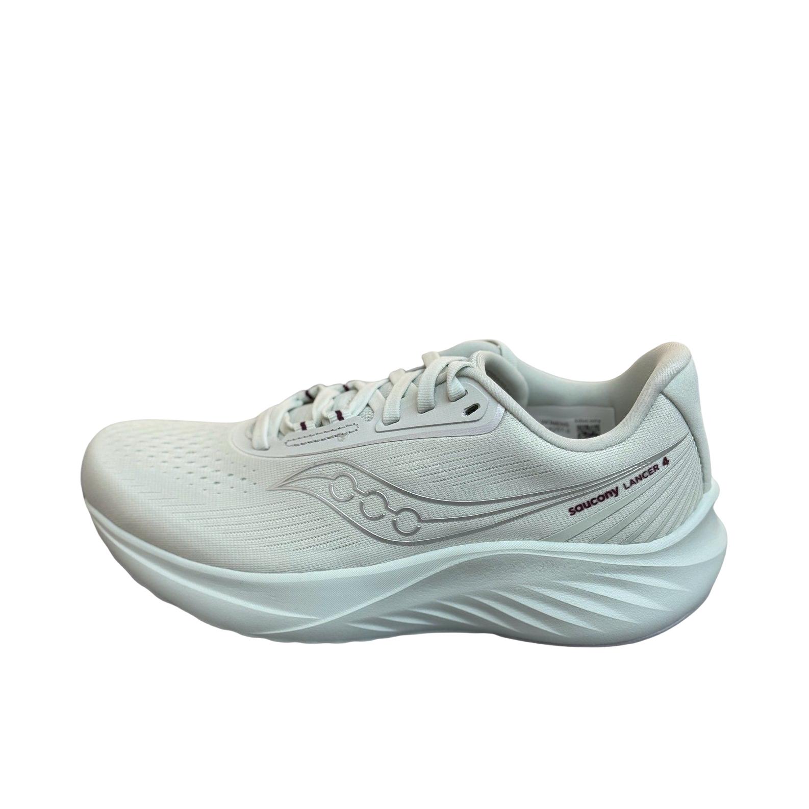 推荐商品：Saucony/索康尼 LANCER 枪骑4代 跑鞋 跑步情侣减震竞速训练 女款/米色
