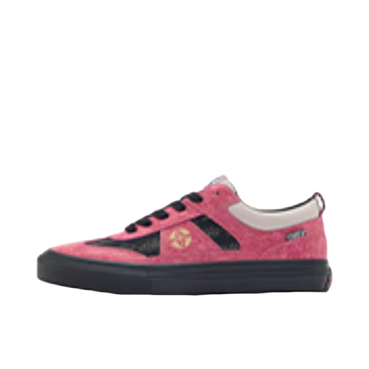 推荐商品：Vision Street Wear CHOPPER RETRO 板鞋 美式T字头反毛皮复古 珊瑚红