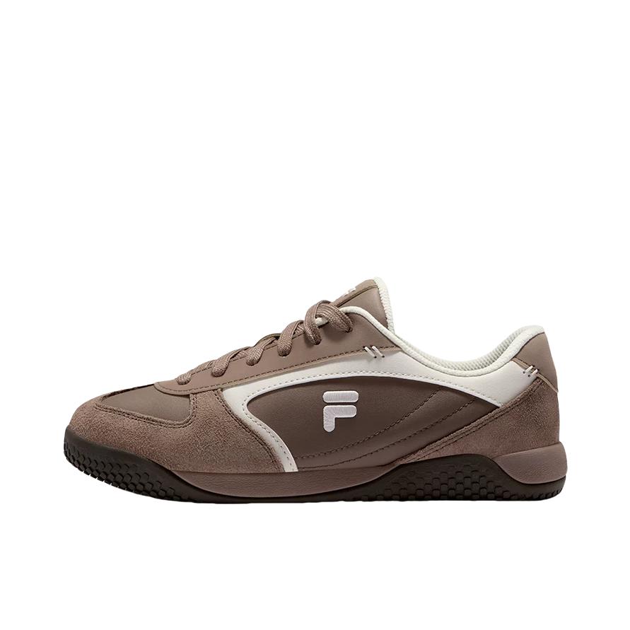 推荐商品：FILA/斐乐 FUSION WING DX 羽翼鞋 薄巧鞋板鞋 阿甘鞋 街头风小白鞋德训鞋薄底鞋复古芭蕾风 女款/驯鹿棕/纱白色