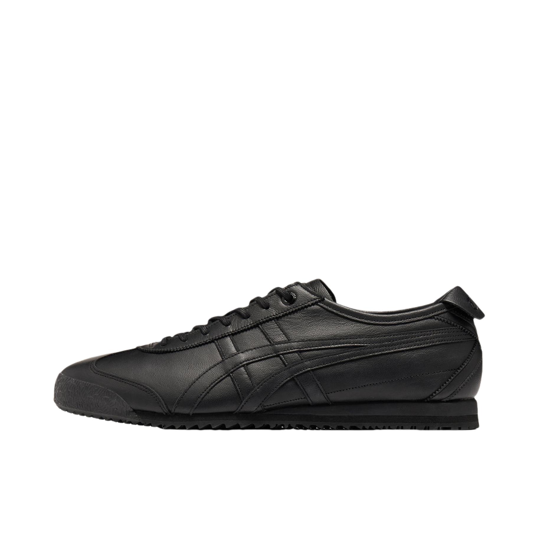 推荐商品：Onitsuka Tiger Mexico 66 德训鞋 运动休闲鞋 复古轻便透气舒适百搭防滑 正黑色