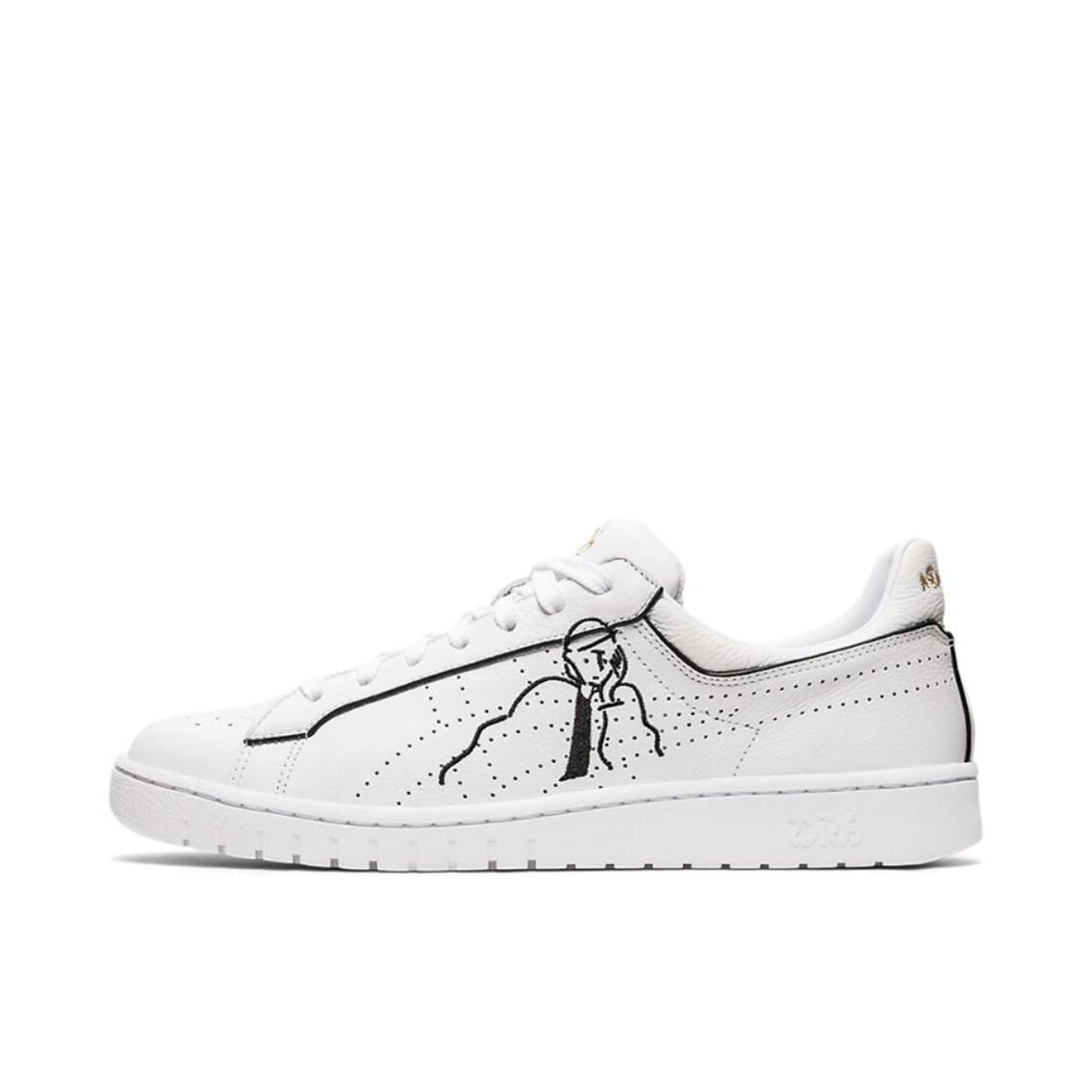 推荐商品：Asics/亚瑟士 Gel-Ptg 防滑耐磨 时尚复古 减震回弹 透气 休闲鞋 Yu Nagaba联名/白色/涂鸦
