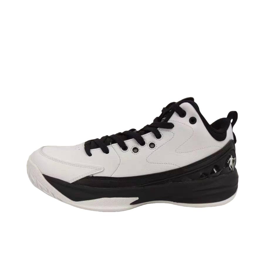推荐商品：乔丹体育 篮球鞋 防滑耐磨舒适减震 QDA013261139 乔丹白/黑色