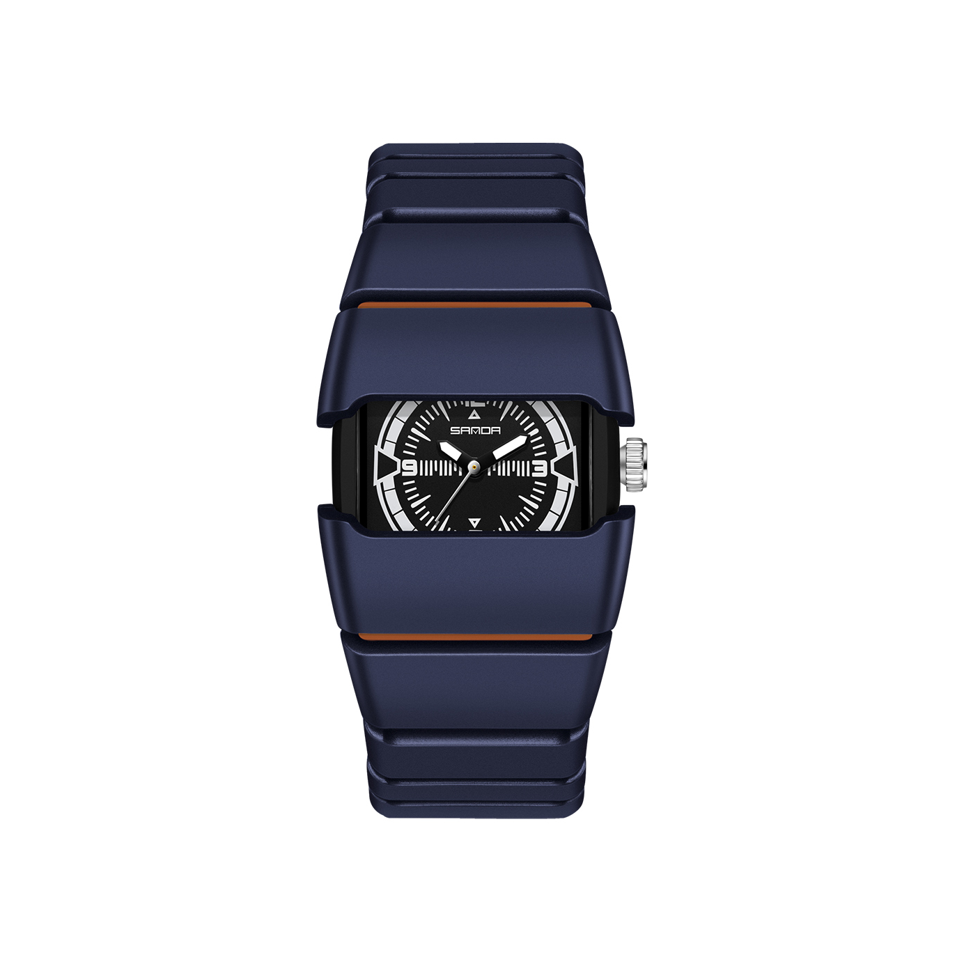 推荐商品：SANDA/三达 创意酷炫运动50米防水石英男士手表