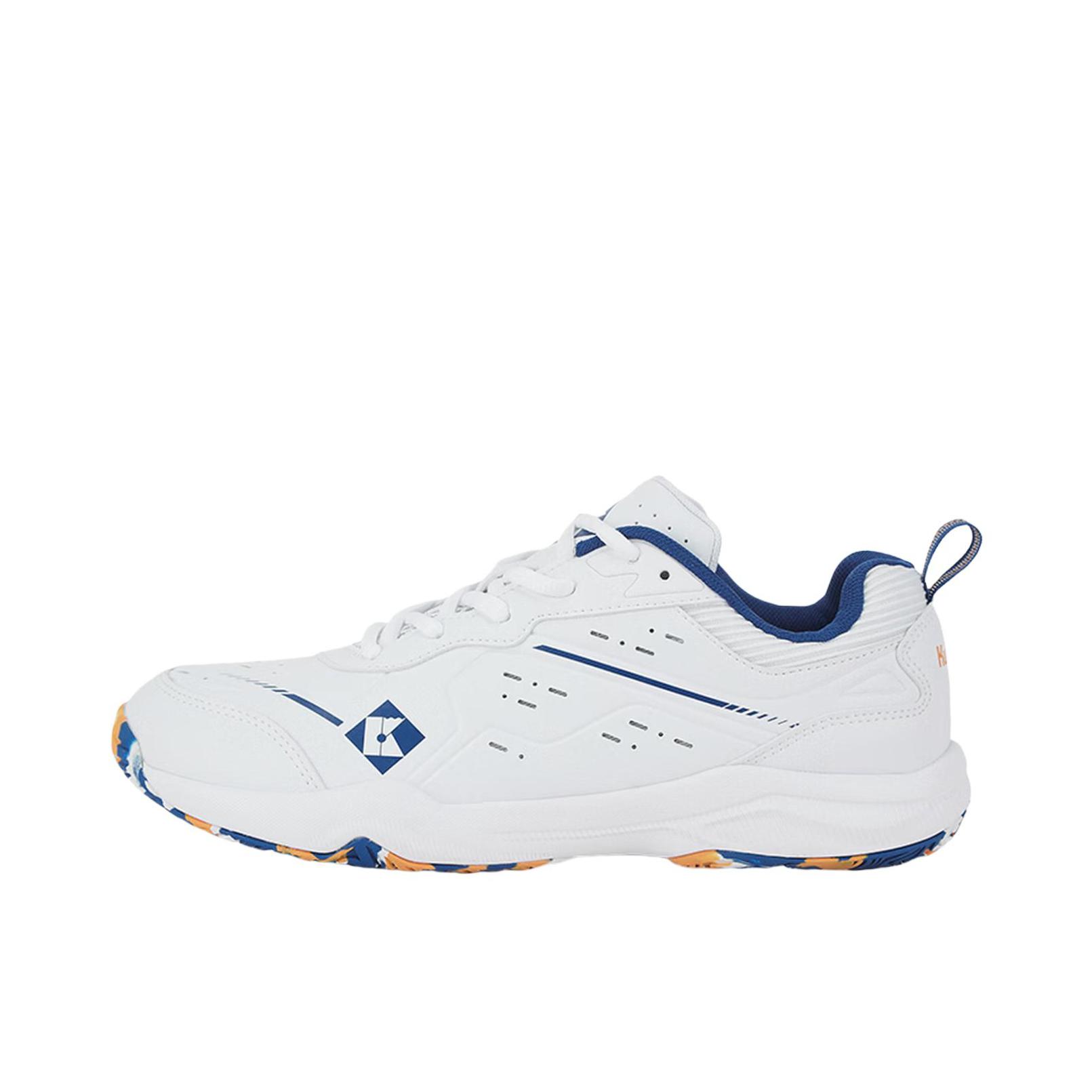 推荐商品：Kumpoo/薰风 羽毛球鞋 抗扭防滑缓震透气 KH-E317 白色/蓝色