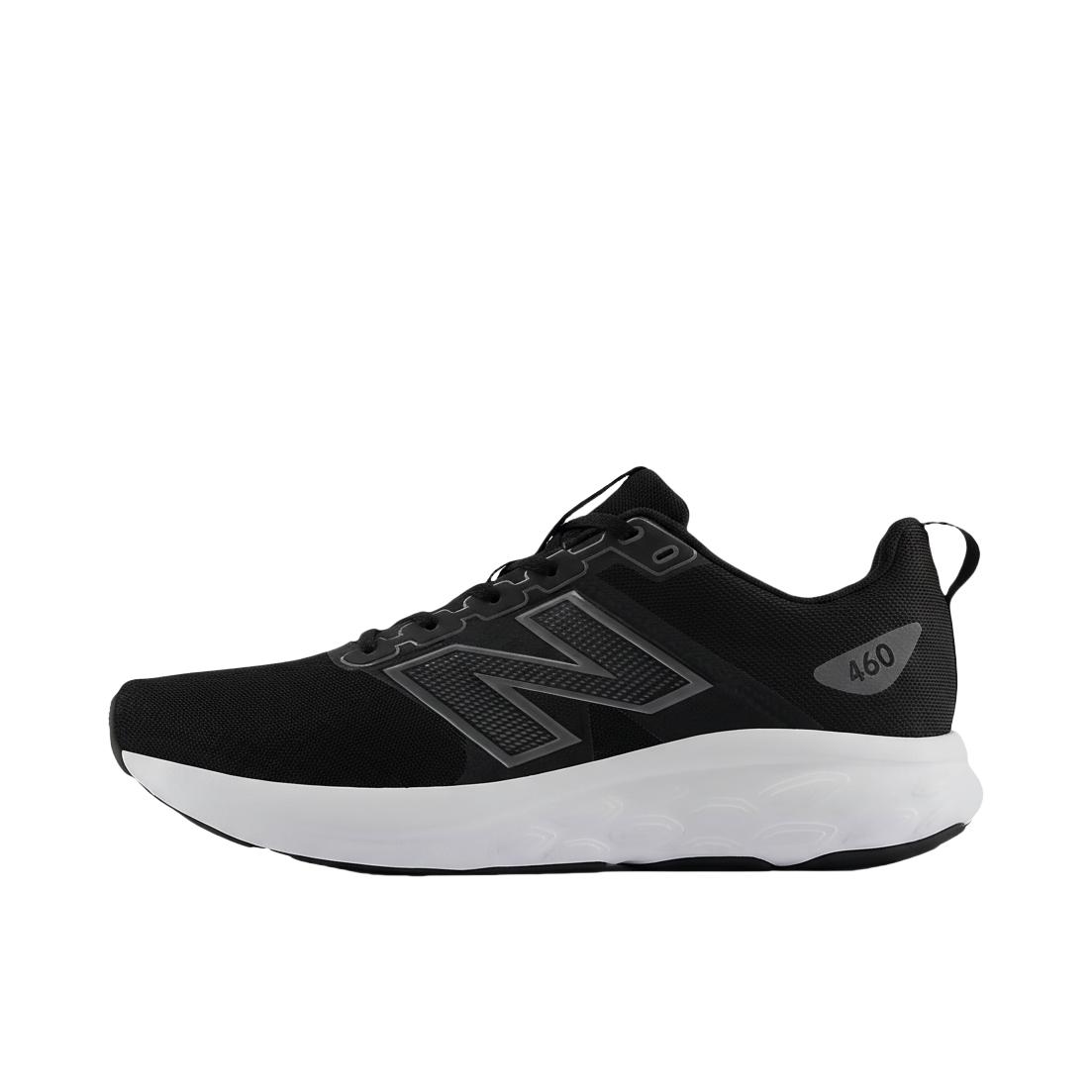 推荐商品：New Balance 460 V4 跑鞋 柔软减震透气休闲抓地稳健 D宽/黑色/白色