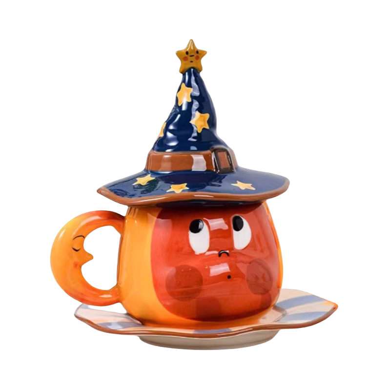 推荐商品：SPENDTIME/花时间 星星人联名系列 400ml 陶瓷 马克杯 礼盒装