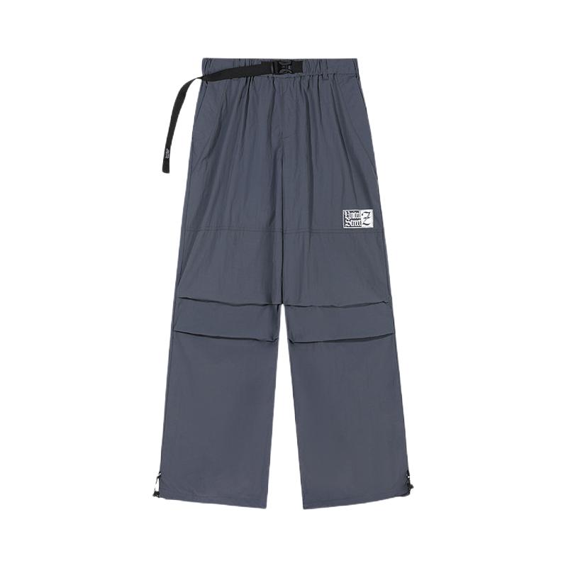 推荐商品：UNITED STREETZ/US联邦街牌 美式直筒阔腿飘带工装裤 灰