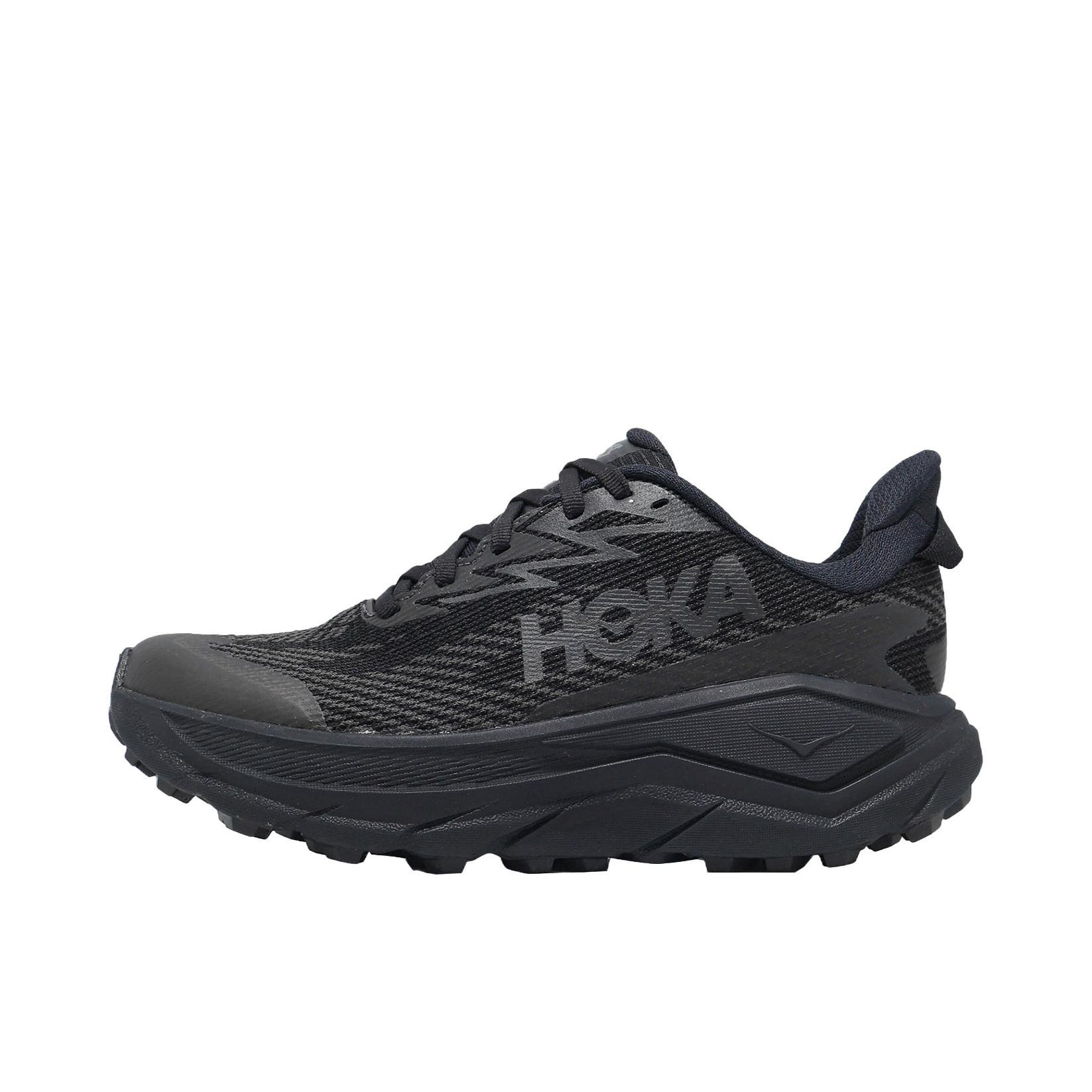 推荐商品：HOKA ONE ONE CHALLENGER 8 GTX 跑鞋 防水徒步系带抓地 女款/黑色 