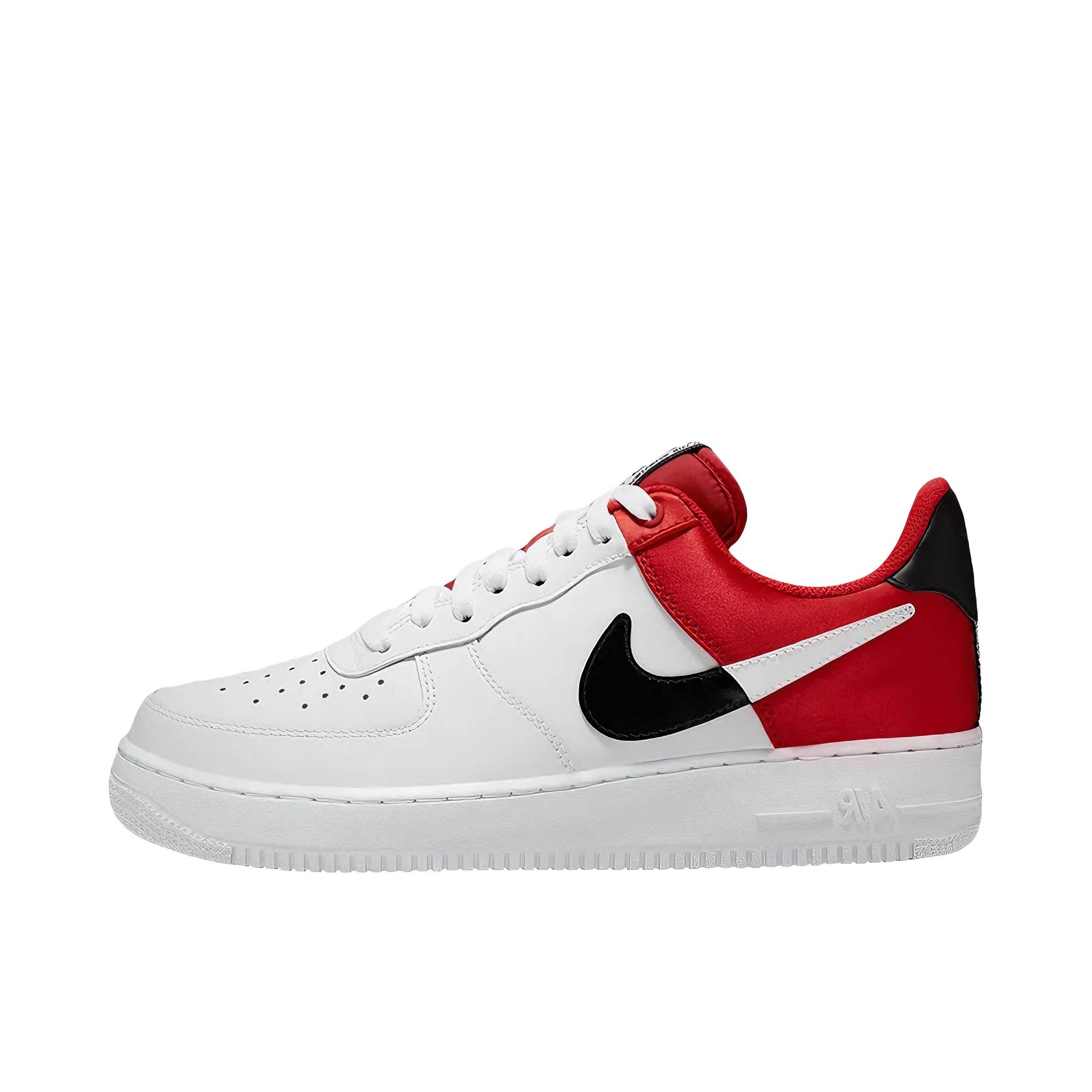 推荐商品：Nike Air Force 1 空军一号 板鞋 轻便舒适百搭耐磨防滑复古 Red 低帮/NBA联名/断钩/丝绸/白色/红色