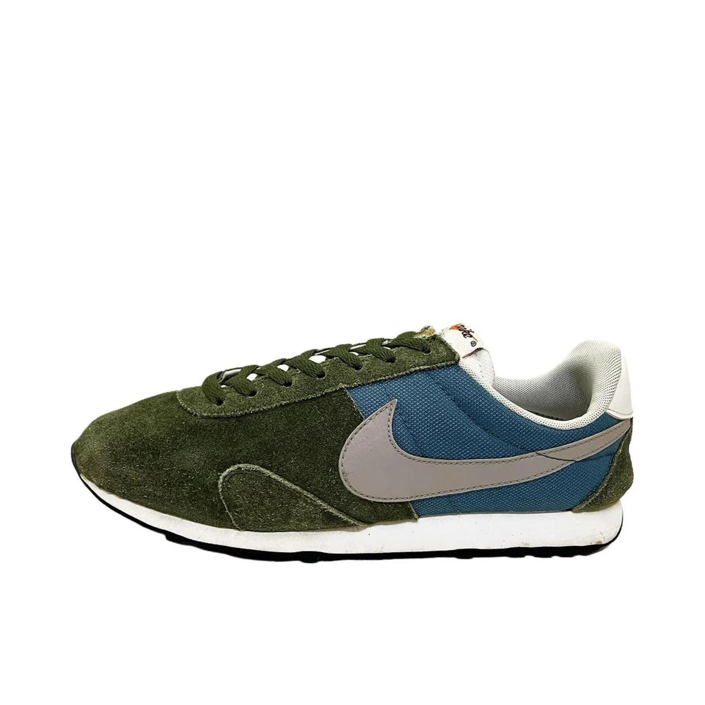 推荐商品：Nike Pre Montreal Racer 运动休闲鞋 复古防滑减震耐磨舒适百搭 绿色/蓝色