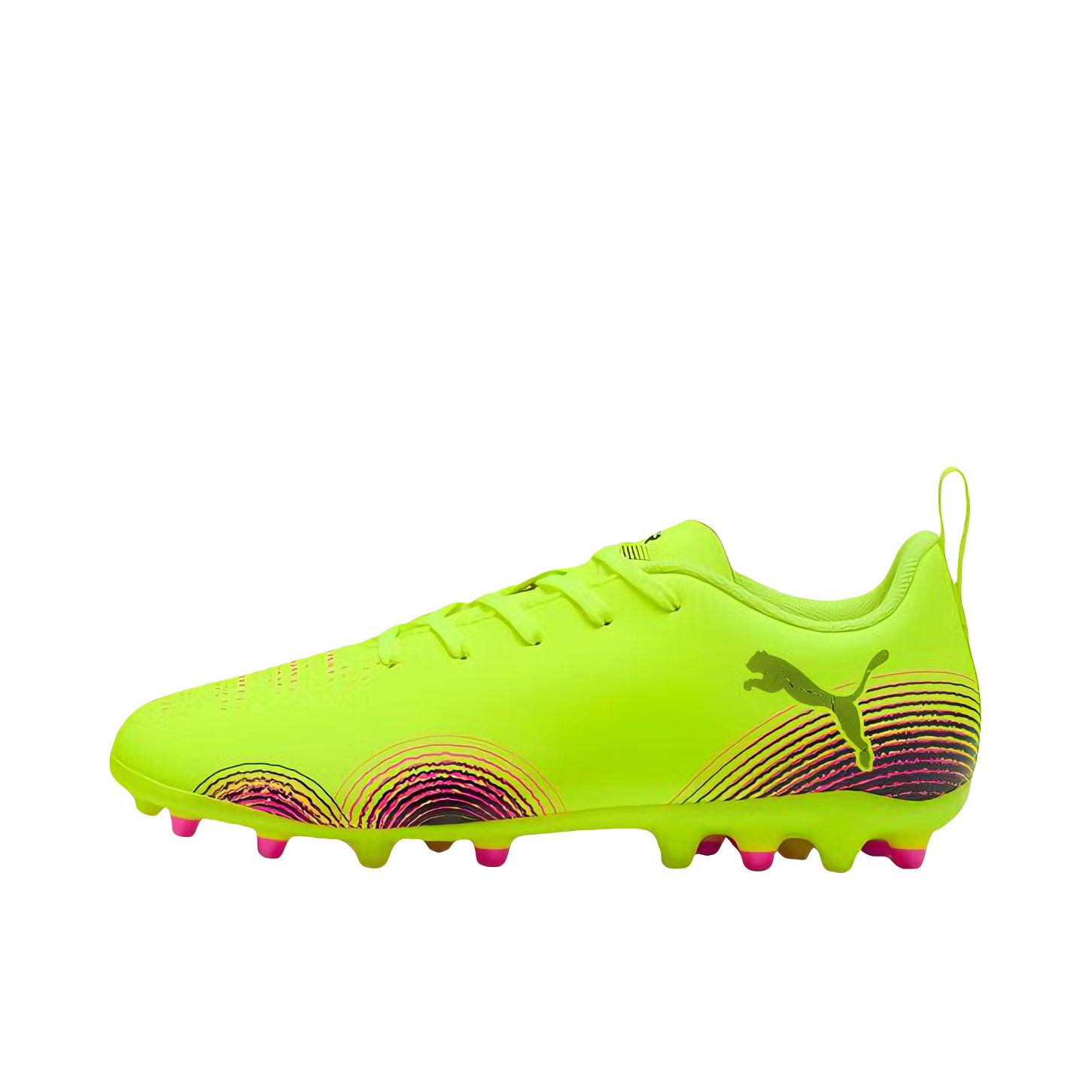 推荐商品：Puma/彪马 FUTURE 8 PLAY MG 人造草 短钉 防滑 足球鞋 钉鞋 嫩黄色 